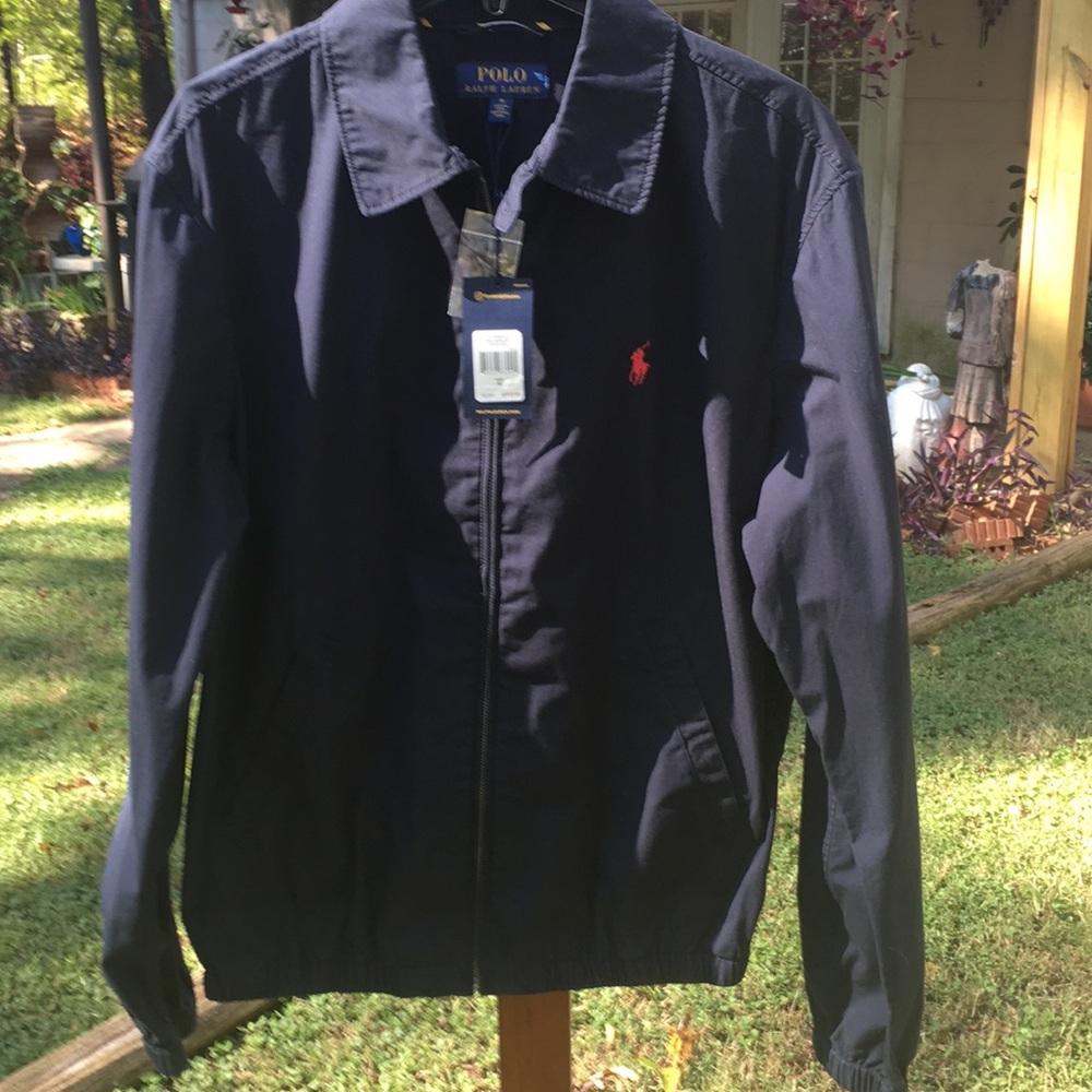 Ralph Lauren Polo LS Navy Jacket, NWT